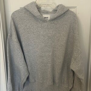 Aerie Heather Gray Hoodie Sweater